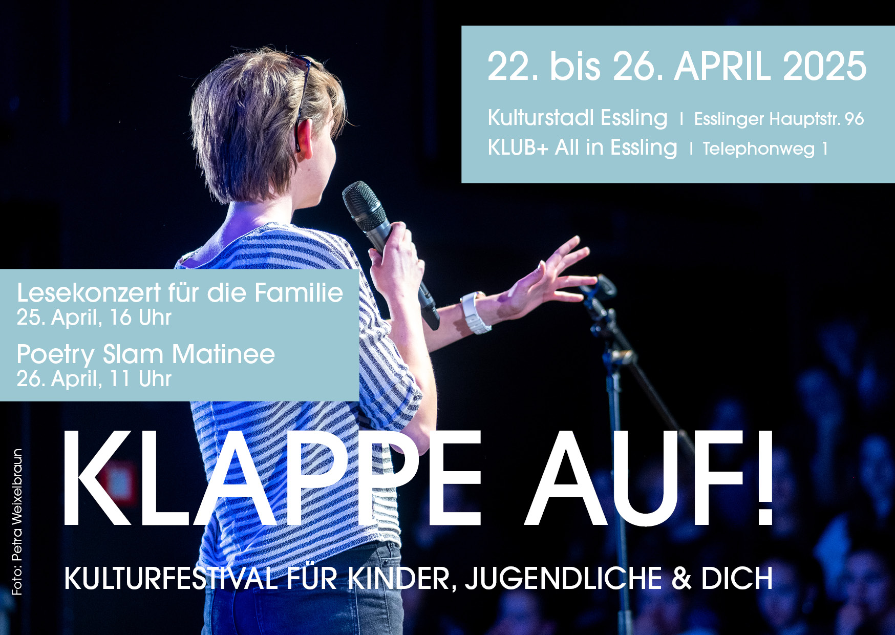 Klappe Auf-Festival für Kinder und Jugendliche.